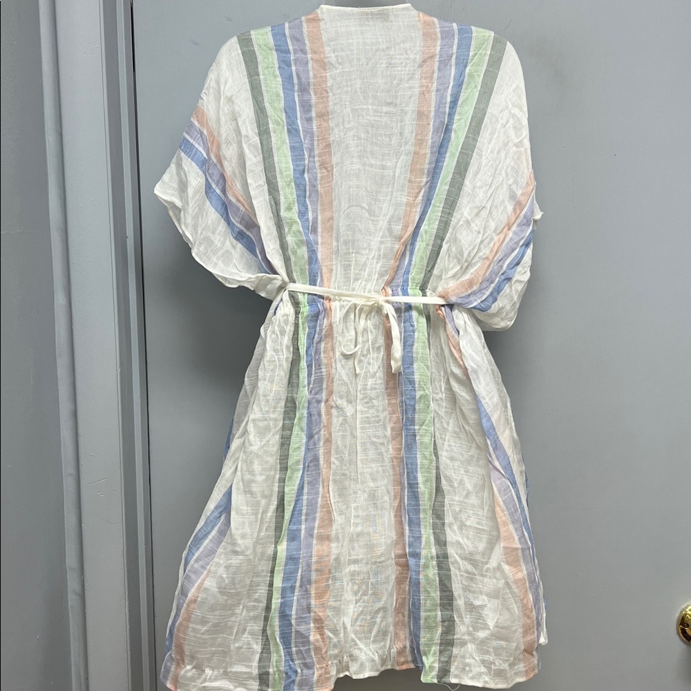 LOFT Outlet Striped Kimono Cover-Up | Size XS/S | NWT - Picture 2 of 4
